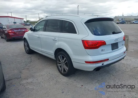 2014 Audi Q7 3.0T Premium z USA, uszkodzony, nr VIN WA1LGAFE0ED013407